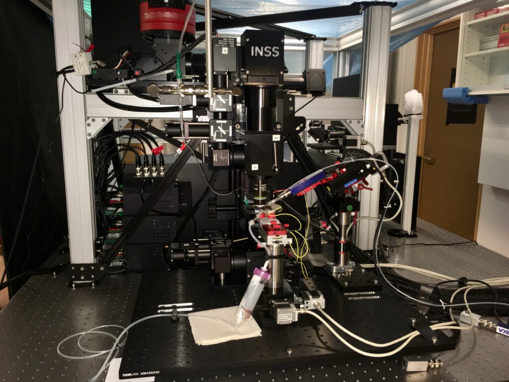 3D scanning and uncaging two-photon microscopy